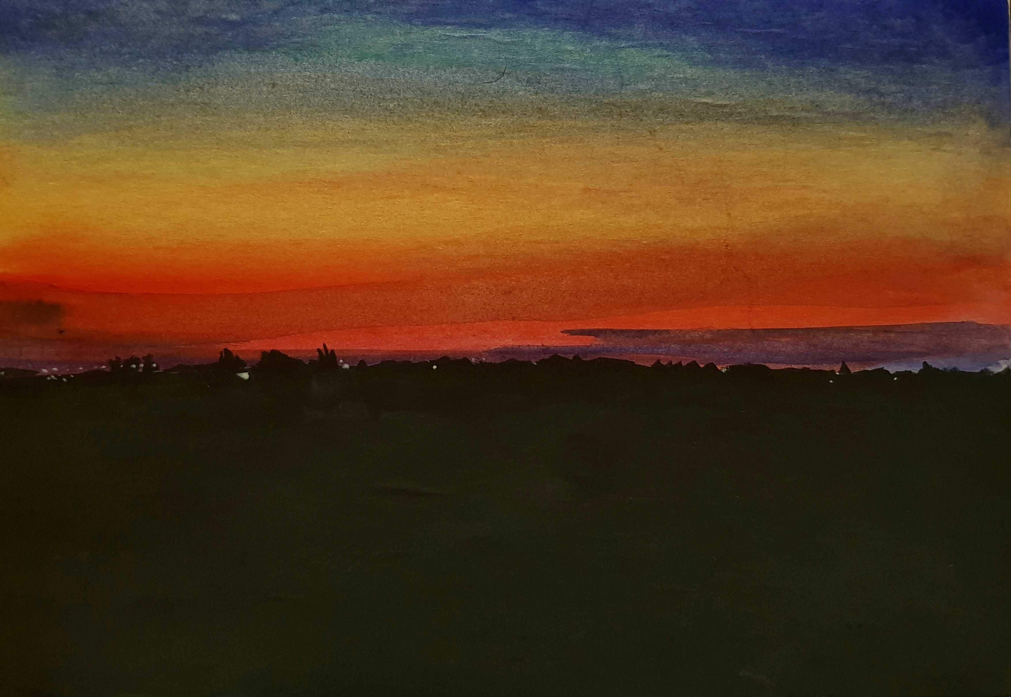 Watercolor Rachel Climo art Israel