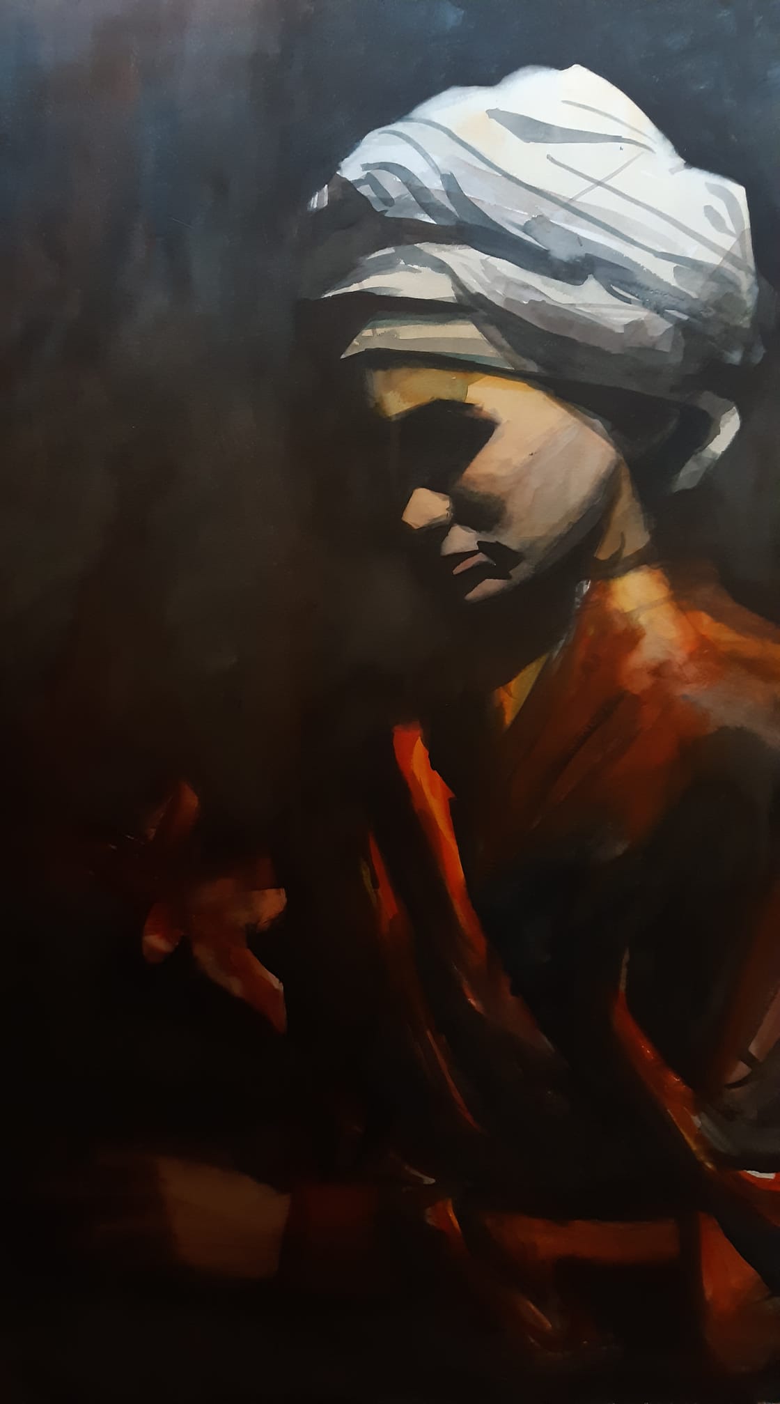 Naomi watercolor art Rachel Climo