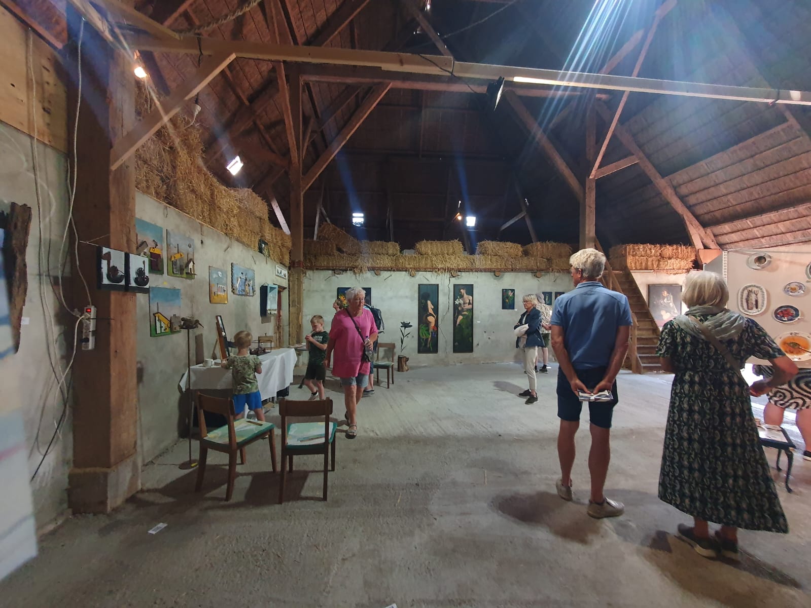 Makkum Art Rachel Climo Boerderij Groothof 2024 oilpaintings Makkum art