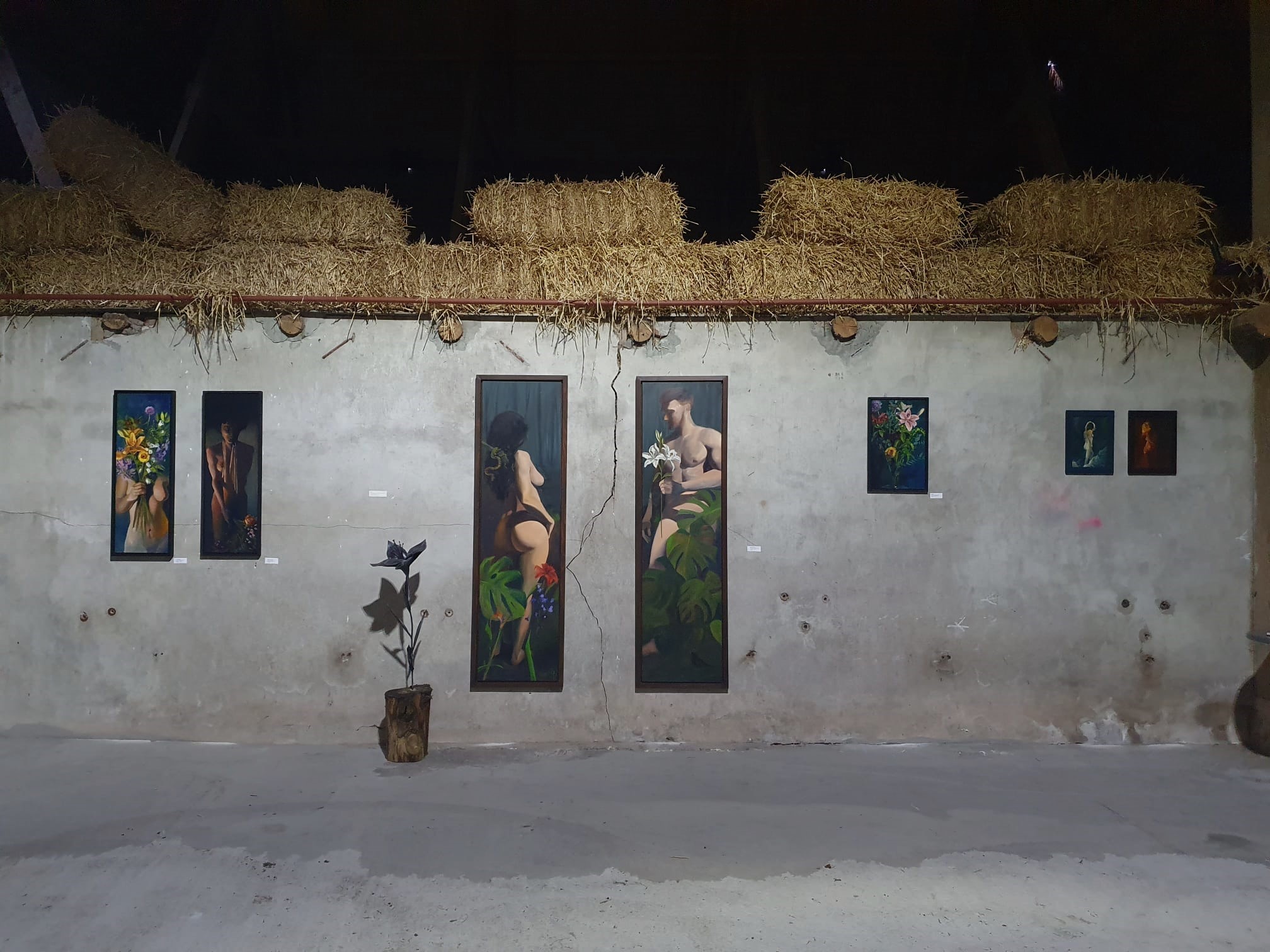 Makkum Art Rachel Climo overview oilpainting metalart