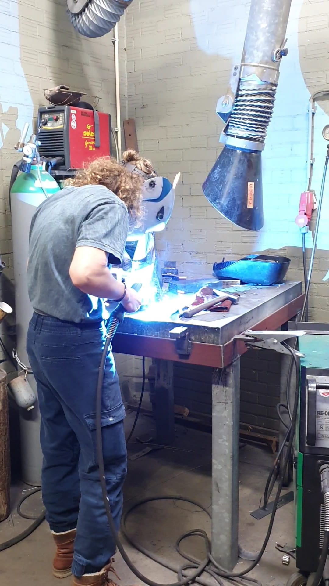 Rachel Climo metalart welding weld