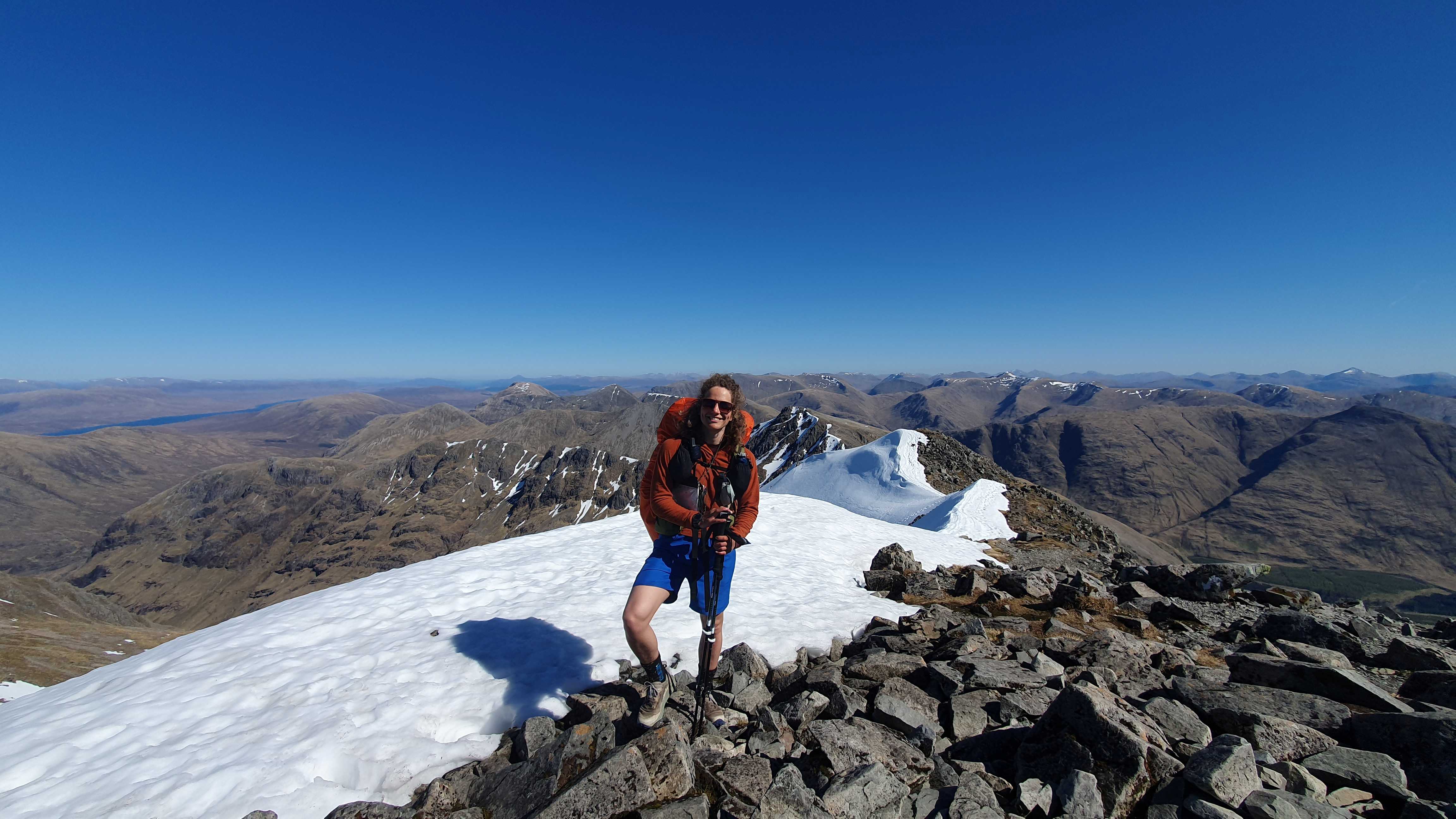 solohiking the cape wrath trail Rachel Climo glencoe